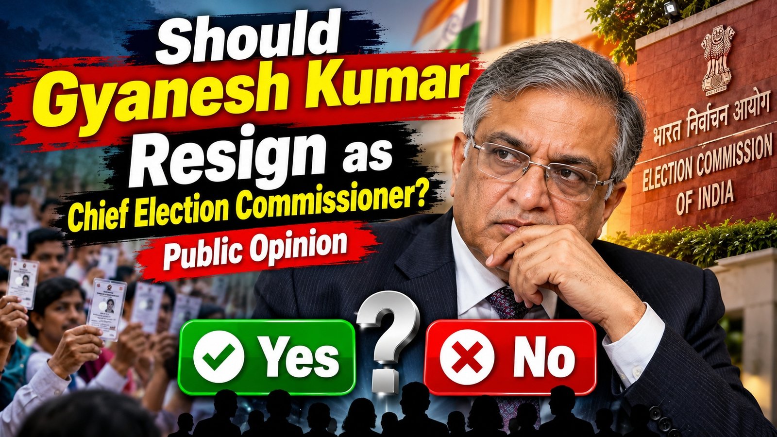 Should Gyanesh Kumar Resign as Chief Election Commissioner? | Public Opinion